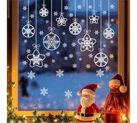 Per le finestre delle vacanze si aggrappa su entrambi i lati con adesione statica per una facile rimozione, con motivi di fiocco di neve e stampa UV per una migliore decorazione stagionale della casa