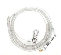 Per le forniture per animali domestici, per il guinzaglio dell'imbracatura degli uccelli, un elastico anti -morso, allenamento di volo per uccelli all'aperto (4,5 mm)