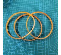 Per Le Parti Della Macchina Per Zucchero Filato, Macchina Elettrica Per Zucchero Filato, 3 Pezzi, Cinghia Di Trasmissione Da 360 Mm Cinghia Dentata Motore(Giallo)