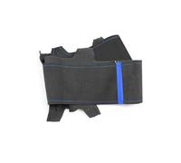 Per Le Serie 3 7 8 Per E36 Per E39 Per E31 Per E38 1995-2000 Coprivolante Per Auto Intrecciato A Mano Traspirante Protettivo Protettore Volante Auto(Blue line-Blue bar)