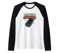 Per le strade Scanner Lettera Carrier Divertente Ufficio Postale Maglia con Maniche Raglan