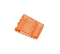 Per Leapmotor C10 2024 2025 Contenitore Portaoggetti In Silicone Sotto La Console Centrale Organizer Per L'ordine Dell'auto Bracciolo per auto(TPE-orange)