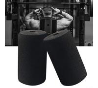 Per Leg Curl Machine Foot Foam per cuscinetti di ricambio per tavoli di peso e inversione compatibile con tubi per gambe diametro 22 25 mm con materiale espanso (220 x 75 x 22 mm)