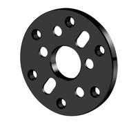 Per Lega Di Alluminio Motore Conversione Supporto Adattatore Da 380 A 540 Convertitore Modello RC Accessori Parti Modificate Rc(Black)