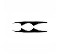 Per Legacy 2006-2008 Pianoforte Nero Faro Automobile Lampada Copertura Palpebra Sopracciglio Trim Palpebre Adesivo Accessori Carro fari Anteriori Sopracciglia