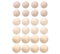 Per legno, 24 palline 30+35+40mm diametro, sfere grezze