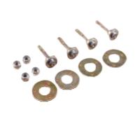 Per LETAOSK 4 set di viti e bulloni collegamento per cuscinetti M8x55mm, kit accessori Parti di ricambio