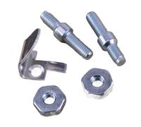 Per LETAOSK Vite Collare Argento M8 Bar Dado Stud Catena Catcher 0000 953 6605 Misura per 026 036 038 MS260 MS360