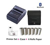 per l'etichetta della data del codice Portatile senza fili Bluetooth Ricevuta stampante 58 millimetri 2" Bluetooth stampanti termiche Label Maker for i negozi Mini Bill Printer Supplies ( Color : Add