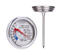per lettura istantanea carne termometro in acciaio inox barbecue per | Veloce per il tempo di risposta, letture accurate, ideale per grigliare, barbecue e arrostire rapidamente la carne