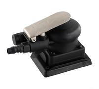 per levigatrice pneumatica quadrata Gdfnmogo 75x100mm, Levigatrice orbitale pneumatica per lucidatura di legno e metalli, Smerigliatrice di finitura ad aria 10000 giri/min con ingresso da 1/4 di