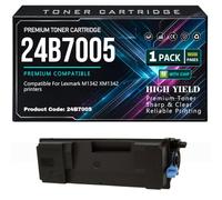 Per Lexmark Cartucce toner M1342 XM1342 Compatibile 24B7005 Nero Tonico per Lexmark M1342XM1342 Stampanti con chip Lavoro ad alto rendimento 18000 pagine