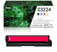 Per Lexmark MC3224 cartuccia toner compatibile C3210K0 C3210C0 C3210M0 C3210Y0, adatta per stampante C3224dw C3326dw C3426dw MC3224adwe MC3224dwe MC3224i MC3326i, senza chip,M-1500Page