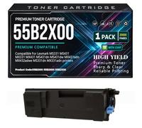 Per Lexmark MS431dn MS431dw MX431adn MX432adwe MS331dn MX331adn MS331 MS431 MX331 MX431 Cartucce toner 55B2000 55B2H00 55B2X00 Toner con chip 20.000 pagine