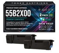 Per Lexmark MS431dn MS431dw MX431adn MX432adwe MS331dn MX331adn MS331 MS431 MX331 MX431 Cartucce toner 55B2000 55B2H00 55B2X00 Toner con chip 20.000 pagine