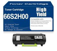 Per Lexmark MS531dw MS631dw MS632dwe MX532adwe MX632adwe Cartucce toner Compatibili Toner 66S2H00 con chip Alta capacità di stampa,66S2H00-1PC