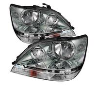 Per Lexus 99-03 RX300 Cromo Alloggiamento Originale Stile Fari Coppia SX +