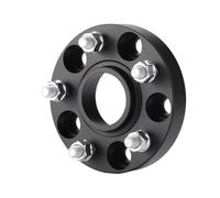 Per Lexus CT ES250 2 Pezzi 1 Paio Di Adattatori Distanziali Ruota In Lega Di Alluminio Forgiato PCD 5x100 CB 54,1 Mm Flangia Distanziale Ruota(2black spacers 25mm)