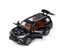 Per Lexus LX570 1 24 Il Modello Di Auto Giocattolo Di Simulazione In Lega Classica Può Essere Raccolto E Inviato Macchinine Mini Auto(Nero)