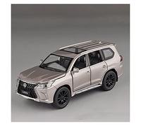 Per Lexus LX570 1 32 Giocattolo Modello Di Auto In Metallo Auto Tirare Indietro Auto Adatta Per I Giocattoli Dei Bambini Macchinine Mini Auto(Oro)