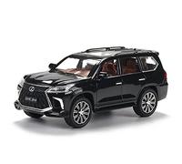 Per:Lexus LX570 Modello Di Auto In Lega Con Retromarcia 1:24 Auto Giocattolo In Metallo Pressofuso Con Suono E Luce 6 Porte(A)