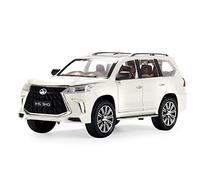 Per:Lexus LX570 Modello Di Auto In Lega Con Retromarcia 1:24 Auto Giocattolo In Metallo Pressofuso Con Suono E Luce 6 Porte(C)
