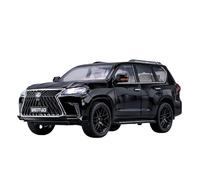 Per Lexus LX570 SUV 1:18 Modello Di Auto In Metallo Con Suono E Luce Decorazione Per La Casa Regalo Di Compleanno(Black)