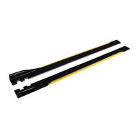 Per LEXUS Per IS200T IS250 IS350 Per ISF GS350 Per GS450H Estensioni Minigonne Laterali Per Auto Da 2 M Minigonne Laterali Splitter Alette Labbro Gonna Laterale Estension(Yellow)