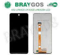 Per LG K42 LMK420 LM-K420 LMK420H LCD Digitizer Touch Screen Display Montaggio