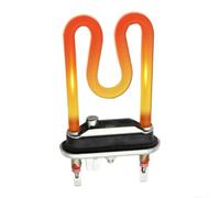 per lg Lavastoviglie Riscaldamento Assemblea 1200W Pulizia Efficiente | Compatibile con parte 2657686, PS7788065, dimensioni precise 14,10x6,6 cm, finitura nera, facile scambio