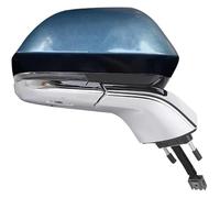 Per Lincoln MKZ 2013-2020 Specchietti Laterali Indicatori Direzione Ripiegabili Elettricamente Benvenuto Sterzo Riscaldato Con Memoria Retrovisori Completi(Blue-Right(Driver Side),16 Wire)
