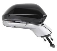 Per Lincoln Per MKZ 2013-2020 Gruppo Specchietto Retrovisore Laterale Auto Gruppo Specchietto Elettrico Pieghevole Retrovisori Completi(14 Wire Right black)