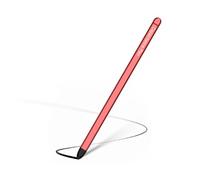 Per lo stilo del telefono cellulare Samsung Z Fold5 Stilo di punta del silicone (Rosso)