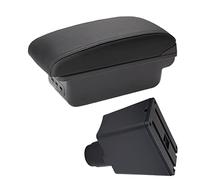 Per Logan 2 Bracciolo Per Sandero 2 Box Bracciolo Per Auto Interni Speciali Parti Di Retrofit Scatola Portaoggetti Centrale Bracciolo Auto(B Black line 3USB)