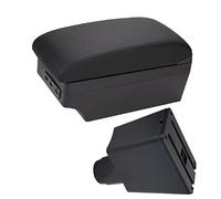 Per Logan 2 Bracciolo Per Sandero 2 Box Bracciolo Per Auto Interni Speciali Parti Di Retrofit Scatola Portaoggetti Centrale Bracciolo Auto(A Black line 7USB)