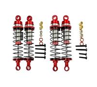Per Losi 1/18 Per Mini-T Per Mini-B 2.0 1/16 Anteriore E Posteriore In Metallo Ammortizzatore Rosso RC Ricambi E Accessori Per Auto Camion Sostituzione Ammortizzatore Rc