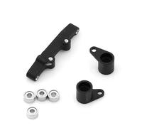 Per Losi 1/24 Micro-B LOS-1761 7075 Cremagliera Dello Sterzo In Lega Di Alluminio Gruppo Sterzo Per Parti Di Aggiornamento Per Buggy Accessori Accessorio Per Auto RC(Black)