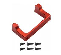 Per Losi LOS00007 1/24 Supporto Servo In Alluminio Rc Car 2WD Per Buggy Riparazioni Sostituzioni Aggiornamenti Modifiche Accessori Parti Riparazioni RC(Red)