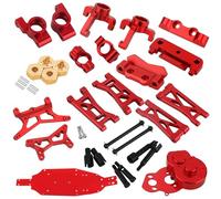 Per Losi Micro B 2WD RTR 1/24 Blocchi Sterzo C Mozzi Bracci Sospensione Paratia Shock Mount CVD Albero RC Auto Per Buggy Parti Aggiornamento Coppa dello sterzo RC