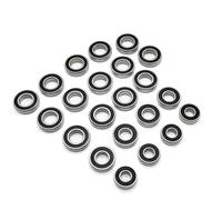 Per Losi Per DBXL-E 2.0 4X4 1/5 22 Pezzi Kit Completo Di Cuscinetti A Sfera Acciaio A Gola Profonda Pre Ingrassato Auto RC Per Deserto Per Buggy Parti Brushless Cuscinetti Rc