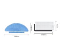 Per Lubluelu Robot Aspirapolvere con Scopa per Efficiente per Pulizia Pavimenti