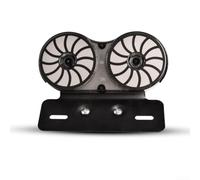 per Luce per targa per moto RGB 18cm Alta Visibilità Notturna | LED ad alta intensità, per visione notturna per chiara, design impermeabile IPX6, ideale per pioggia e nebbia
