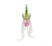 per Luce Pesca Subacquea per Calamari e Seppie - Esca Luminosa Notturna Verde o Bianca Impermeabile 100m per Barca(F)