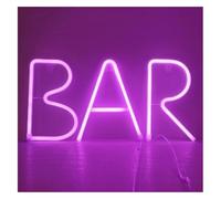 Per luci al neon per decorazioni murali Lettere colorate Illuminazione interna Insegna al neon Forma di tucano colorato(2)