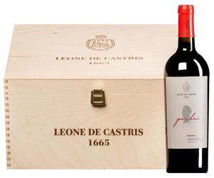 Per Lui Salice Salentino Riserva DOC 2017 6 bottiglie in cassetta di legno 4,5 l