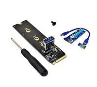 Per M.2 A PCI E X16 NG-FF Slot Adattatore Scheda Scheda USB 3.0 Scheda Adattatore di Estensione Per Mining Espansione Maschio A Femmina Estensione Protector Verso L'alto Carte Mining Pcie 1