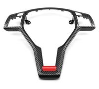 Per M&ercedes Per B&enz AMG A B C E GLK GLA CLA CLS Classe W176 W246 W204 W212 W156 W117 Copertura Pannello Volante Auto Decorazione Auto Decorazione Interni(Carbon Fiber Red)