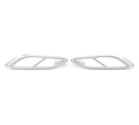 Per M&ercedes Per B&enz Classe E CLE Versione Sportiva 2024 Terminale Scarico Acciaio Inossidabile Auto punta di scarico coda tubo di(Silver)