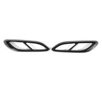 Per M&ercedes Per B&enz Classe E CLE Versione Sportiva 2024 Terminale Scarico Acciaio Inossidabile Auto punta di scarico coda tubo di(Black)