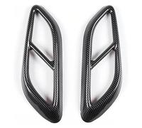 Per M&ercedes Per B&enz Classe E CLE Versione Sportiva 2024 Terminale Scarico Acciaio Inossidabile Auto punta di scarico coda tubo di(Carbon fiber pattern)